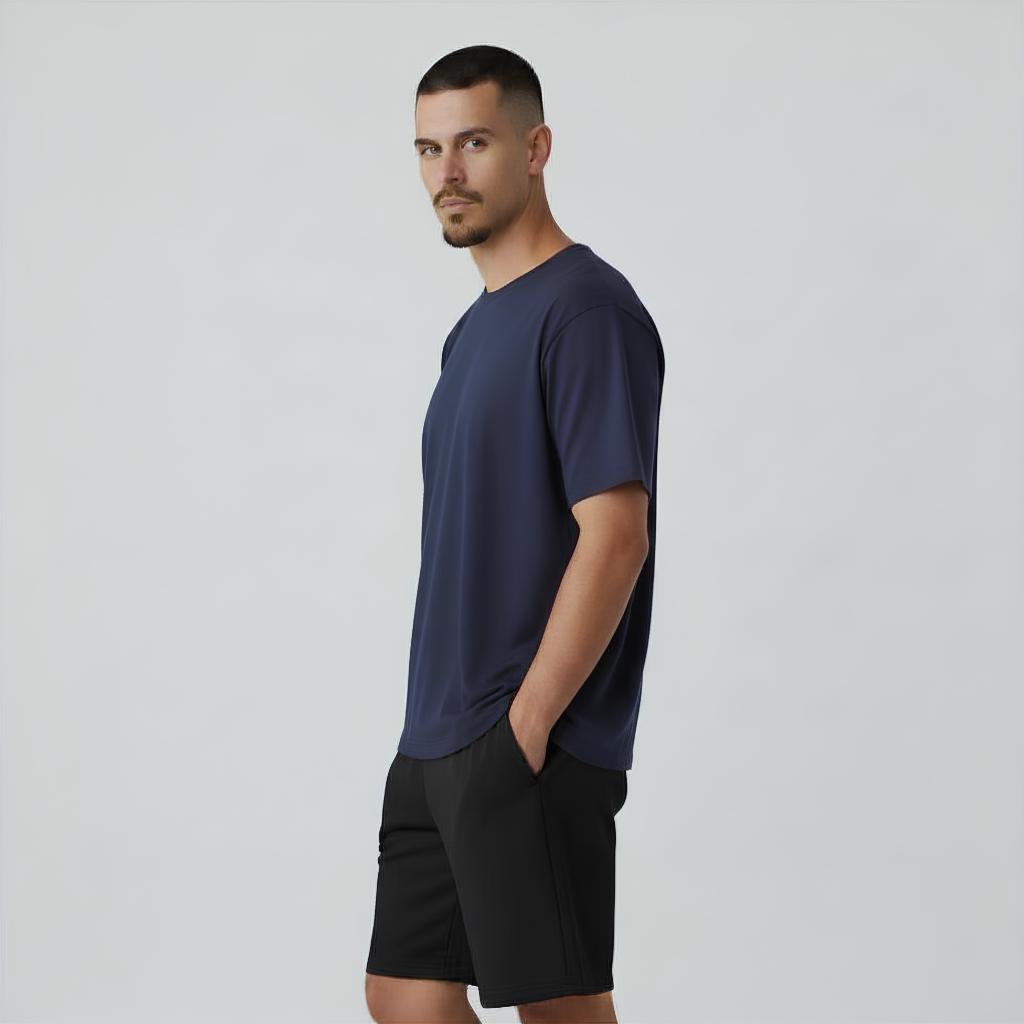 mens black shorts