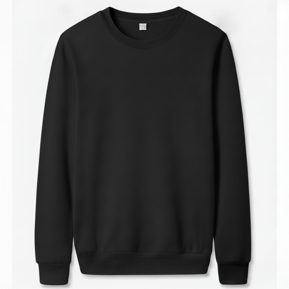 mens black sweatshirt