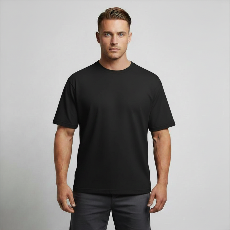 mens black t-shirt