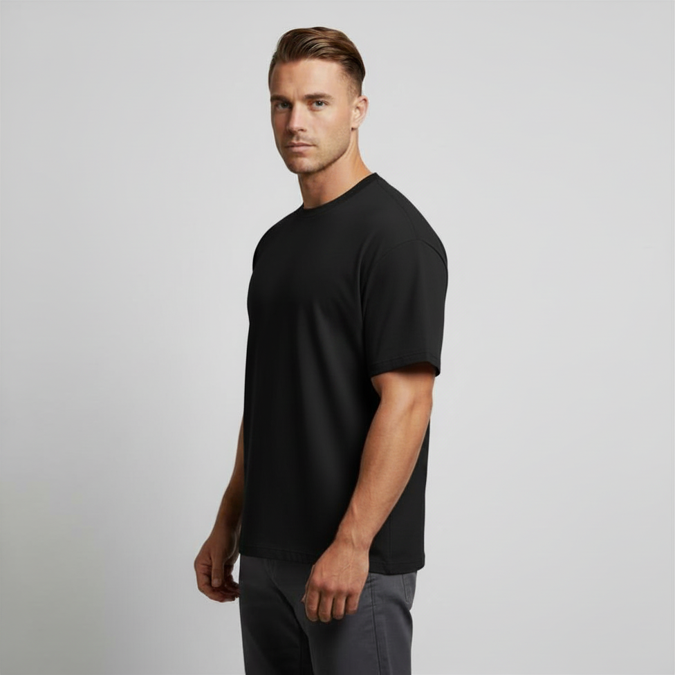 mens black t-shirt