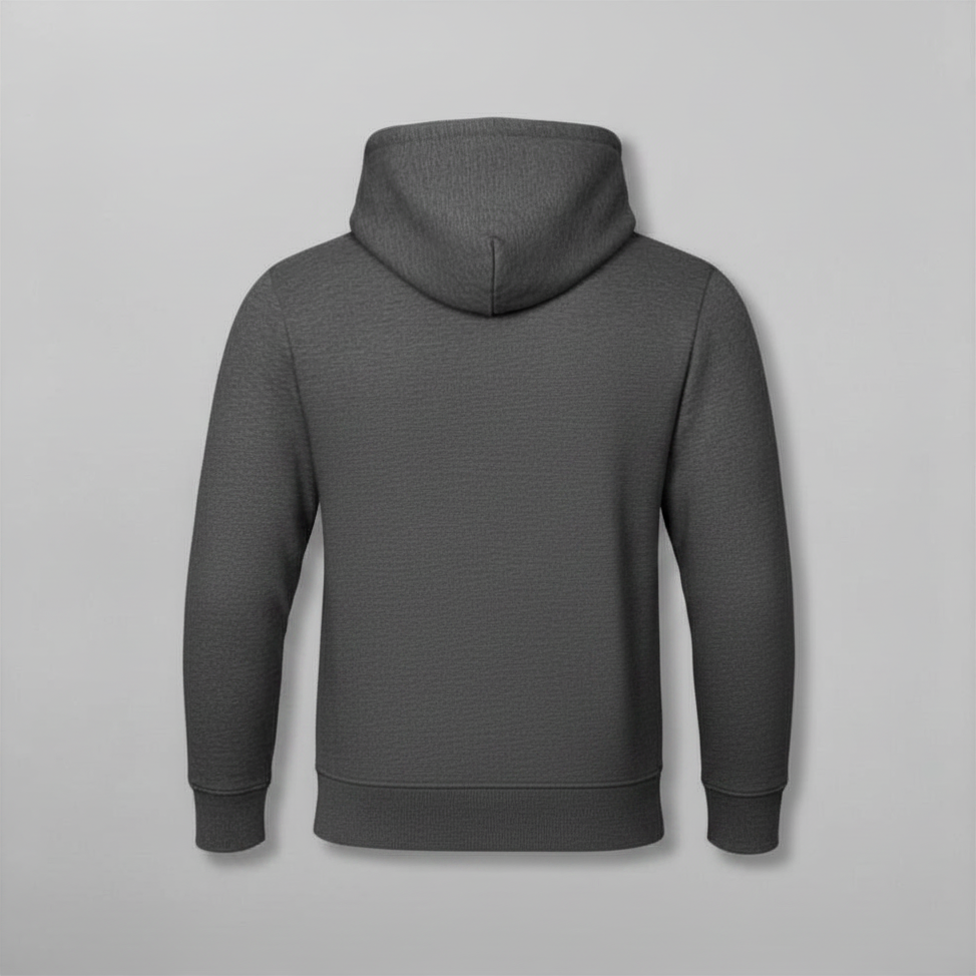mens charcoal hoodie