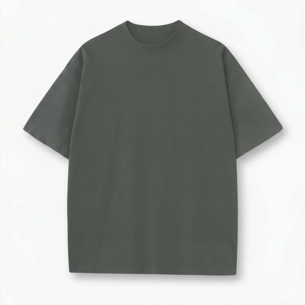 dark grey t-shirt