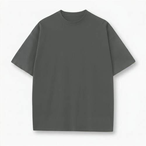 dark grey t-shirt