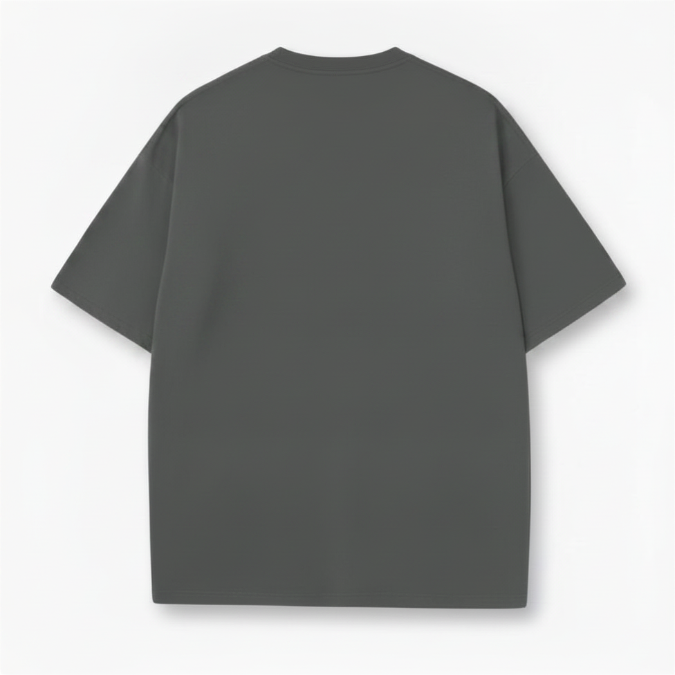 dark grey t-shirt