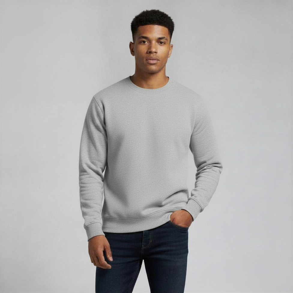 mens grey sweatshirt
