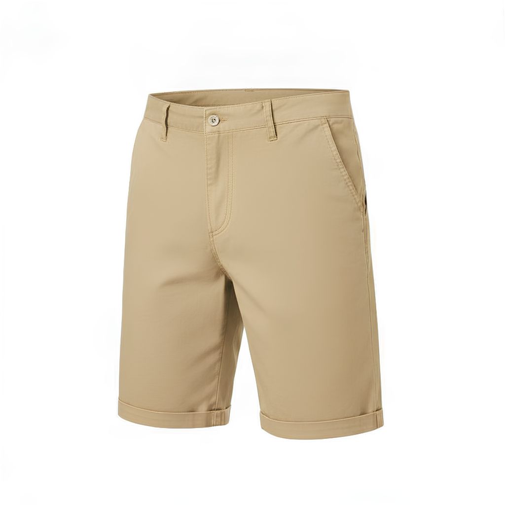 mens light brown shorts