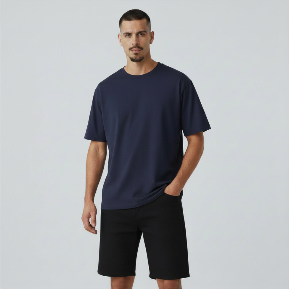 mens black shorts