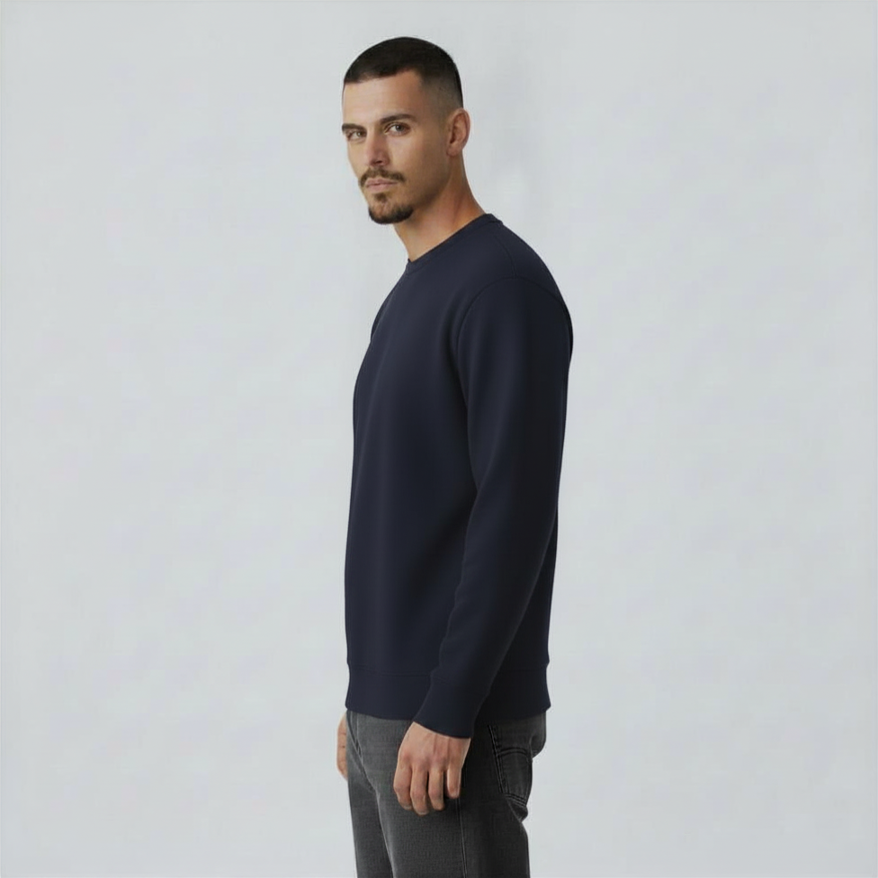 mens navy sweatshirt