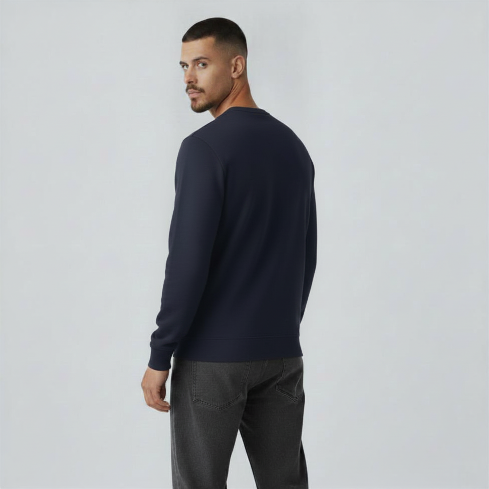 mens navy sweatshirt
