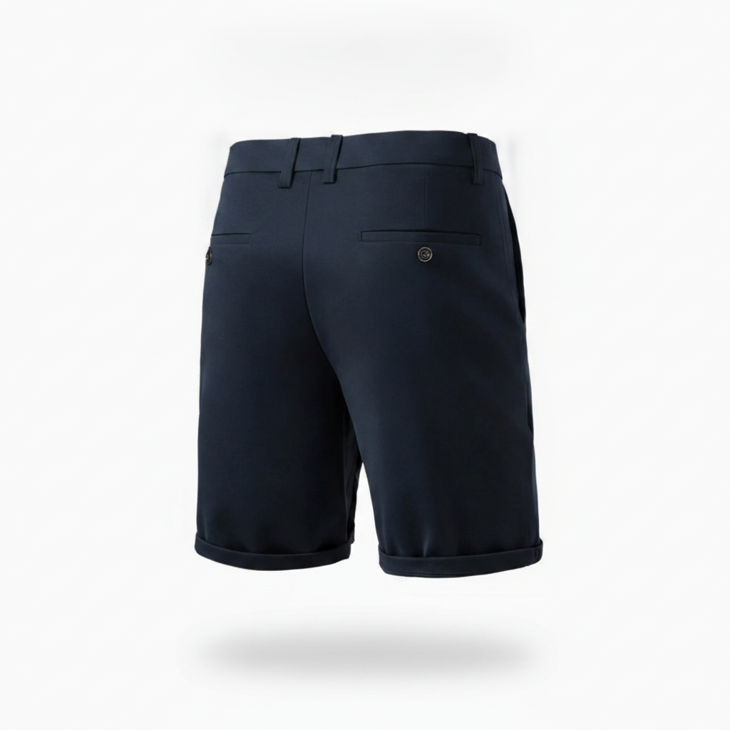 mens navy blue shorts
