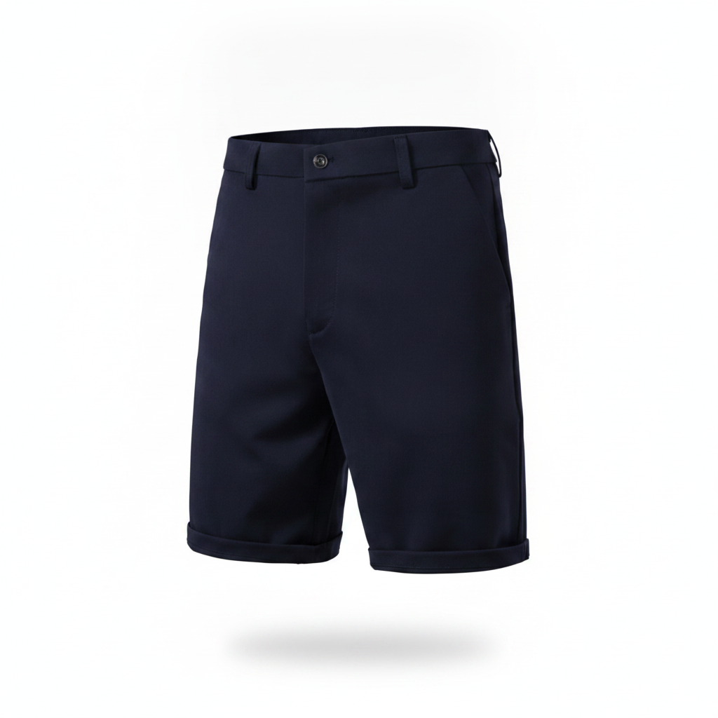 mens navy blue shorts
